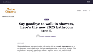 Boston Organics - Capsule Showers