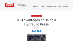 DakeCorp - Hydraulic Presses