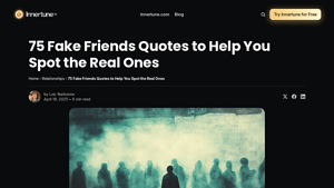 InnerTune - Fake Friends Quotes