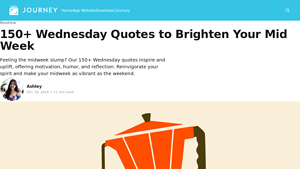 Journey Cloud - Inspiring Wednesday Quotes