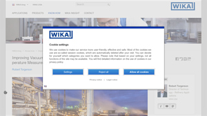 WIKA - Advanced Temperature Measurement Systems