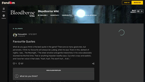 Bloodborne - The Sweet Blood Experience