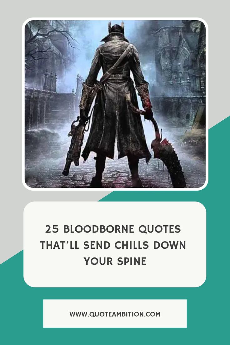 An application scenario or product detail of bloodborne quotes - Image 12