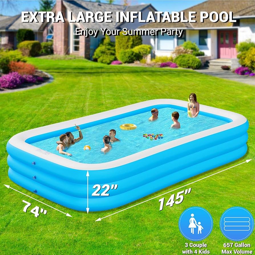 An application scenario or product detail of blow up pools large - Image 12