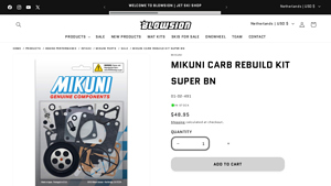 Blowsion - Mikuni Carburetor Rebuild Kit MK-BN38/44 SPR