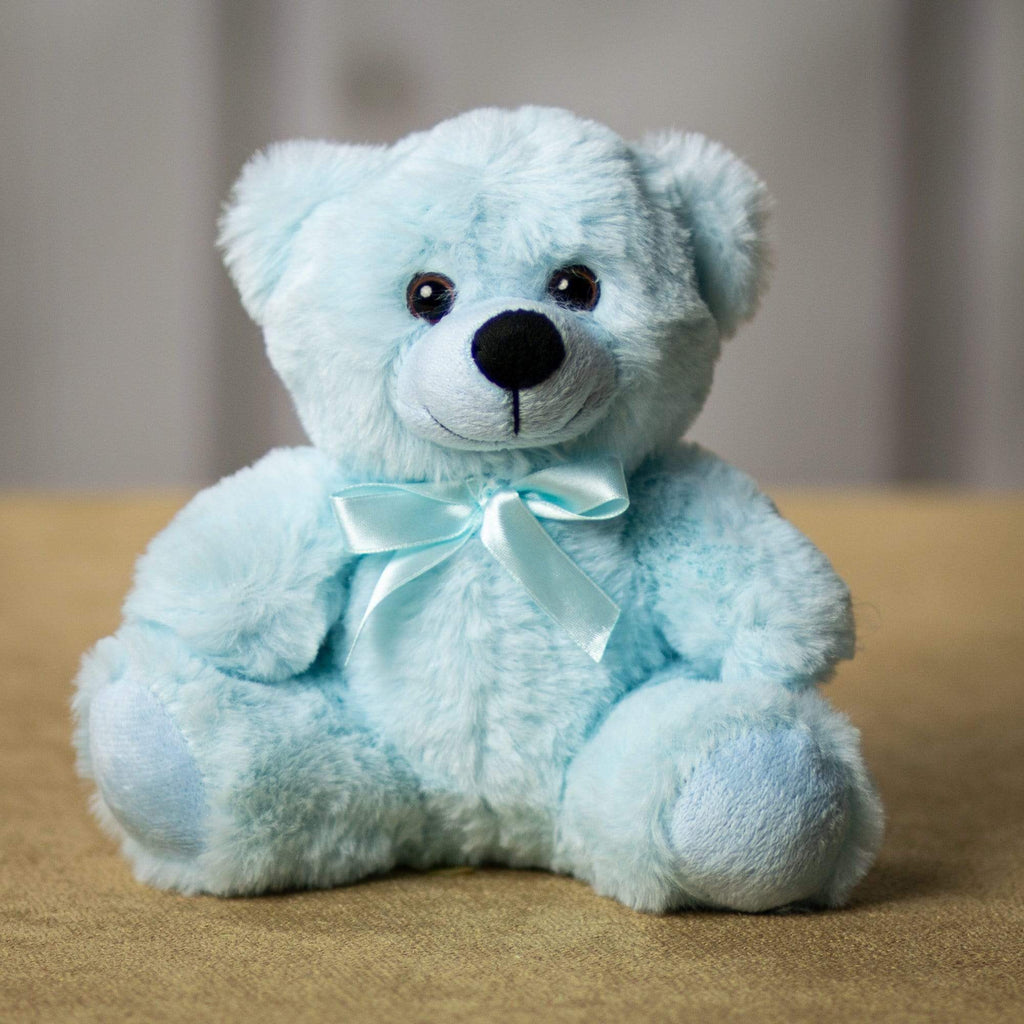 An application scenario or product detail of blue colour teddy - Image 4