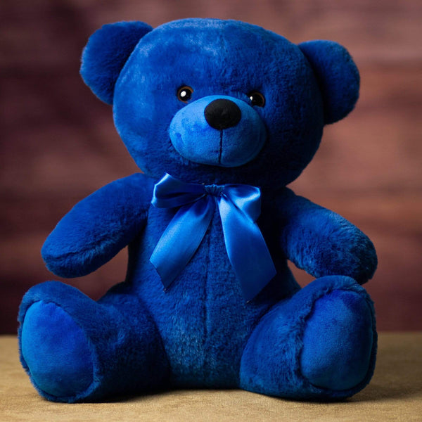 An application scenario or product detail of blue colour teddy - Image 7