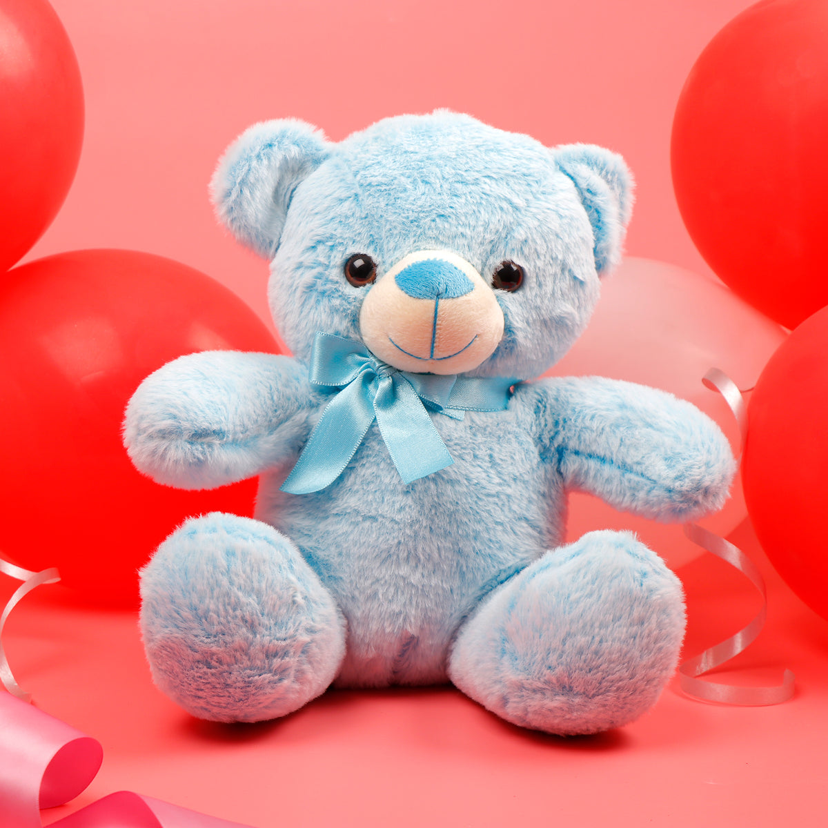 An application scenario or product detail of blue colour teddy - Image 17