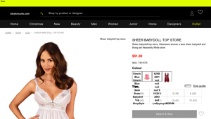 Obsessive - Sheer Babydoll Top