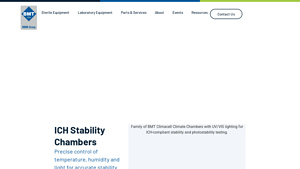 BMT USA - ICH Stability Chambers