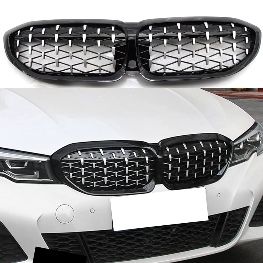 An application scenario or product detail of bmw grills diamond grill - Image 6