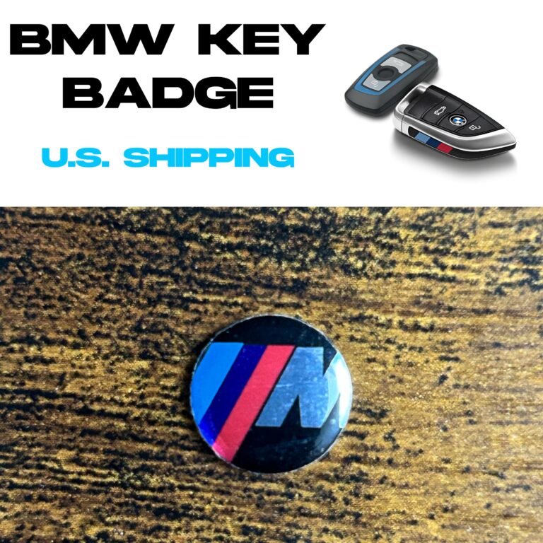 Featured image for the bmw logo remote sticker 11mm 1mm thick guide