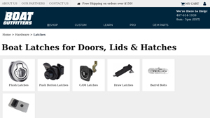 Boat Outfitters - Marine Latches