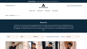 BodyAware - Men's Bodysuits & Leotards