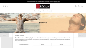Bodywear for Men - BfM Mens Camouflage Swim Bikini