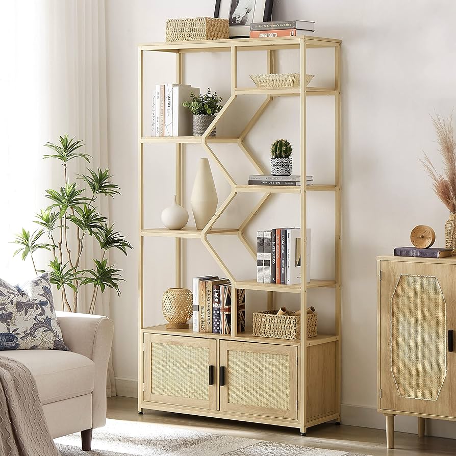 An application scenario or product detail of boho bookshelf - Image 4