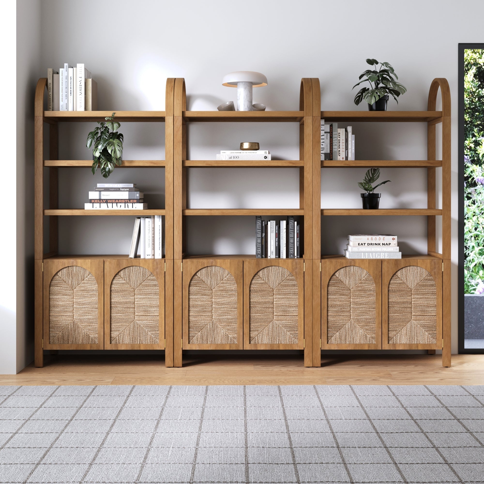 An application scenario or product detail of boho bookshelf - Image 10