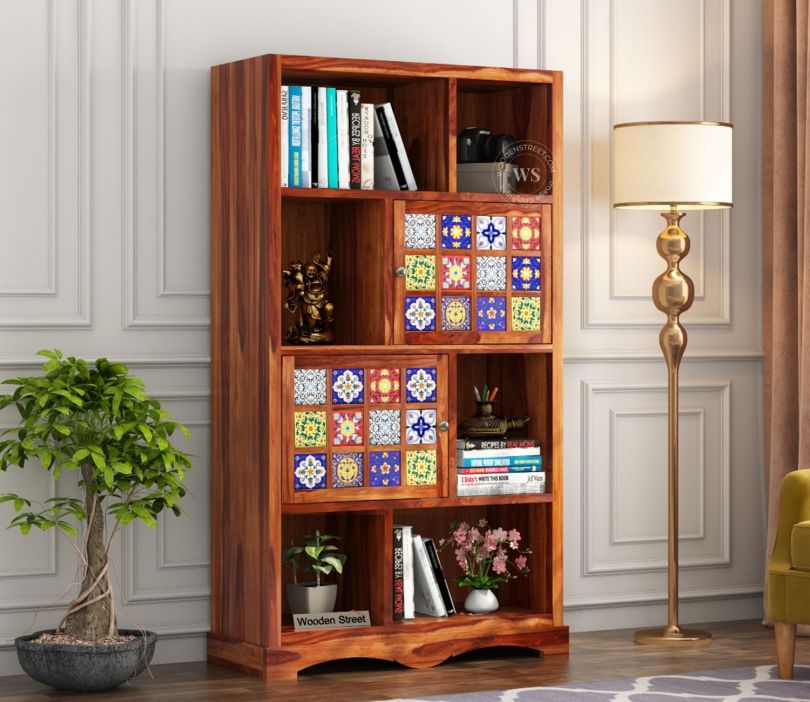 An application scenario or product detail of boho bookshelf - Image 14