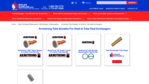 Armstrong - Tube Bundles & Heat Exchanger Supplies