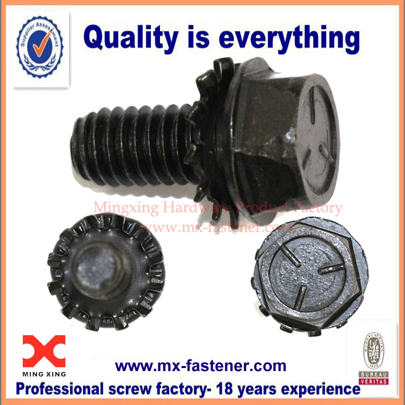 An application scenario or product detail of bolt with lock washer - Image 12