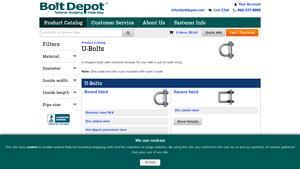 Bolt Depot - U-Bolts