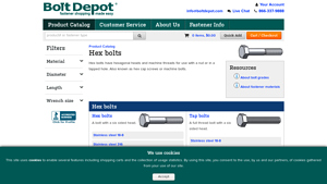 Bolt Depot - Hex Bolts