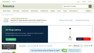 Naturehike - Ft11 Height Adjustable Camping Table