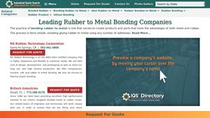 Bonded to Metal Rubber - Rubber to Metal Bonding Solutions