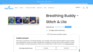 Breathing Buddy - Stitch & Lila