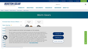 Boston Gear - Worm Gears