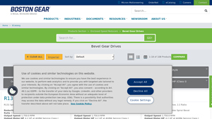 Boston Gear - Bevel Gear Drives