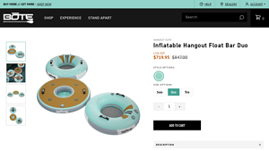 Bote - Inflatable Hangout Float Bar Duo
