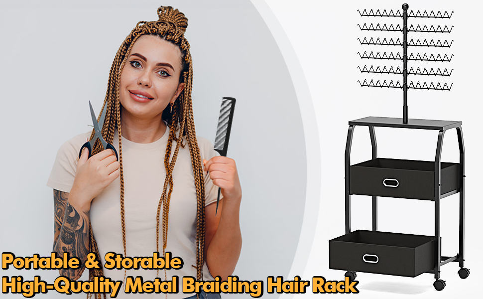 An application scenario or product detail of braiding rack - Image 9
