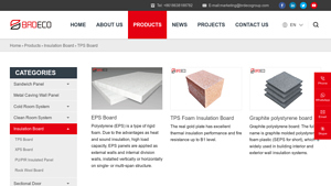 Brdecomy - TPS Foam Insulation Board