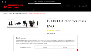 Breathplay Factory - Dildo Cap for FCCK Mask EVO