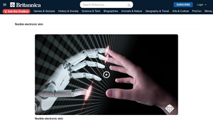 Britannica - Flexible Electronic Skin