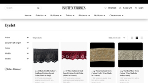 Britex Fabrics - Eyelet Trims