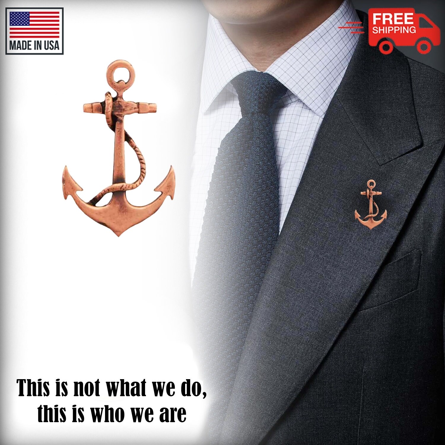 An application scenario or product detail of brooch nautical hat pins - Image 17
