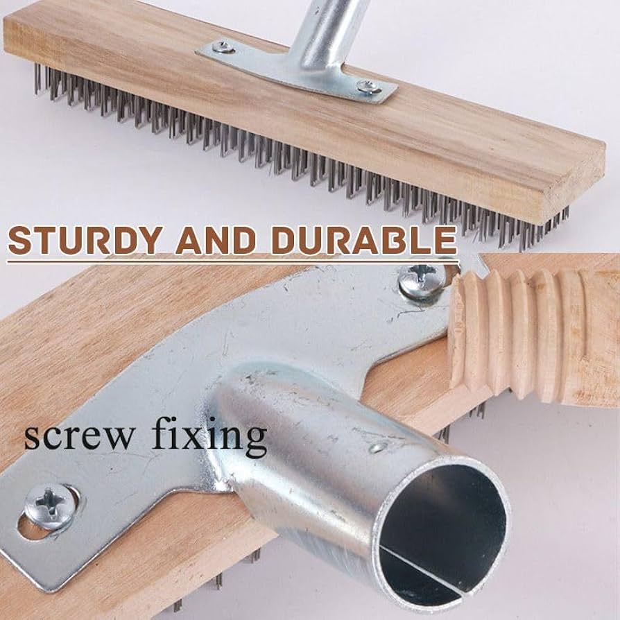 An application scenario or product detail of broom with metal bristles - Image 23