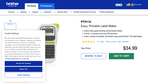Brother - PTH110 Label Maker
