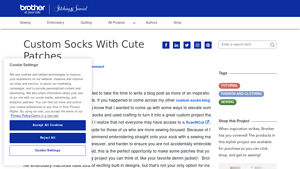 Brother - Customizable Socks with Unique Patches