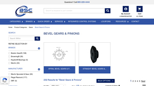 BSC Industries - Bevel Gears