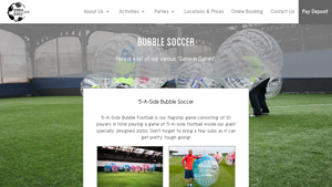 Bubble Soccer World - Bubble Games