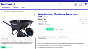 BuildMate - Bester Barrows Wheelbarrow