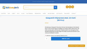 Sasquatch Characters - Assorted 2.5-Inch Figuren
