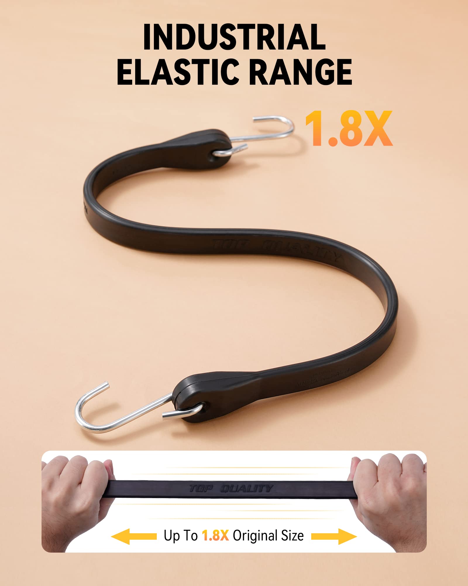 An application scenario or product detail of bungee cords for motorcycles - Image 12