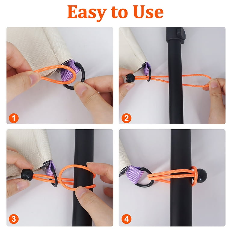 An application scenario or product detail of bungee cords for tents - Image 18