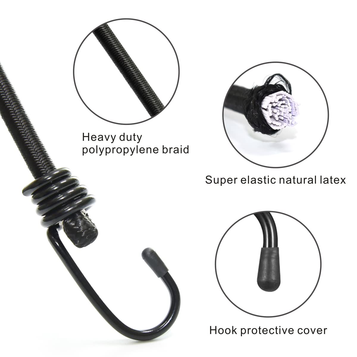 An application scenario or product detail of bungee cords for tents - Image 19