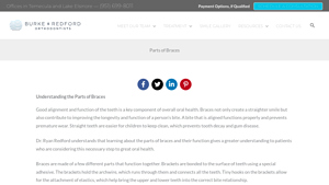 Burke Redford Orthodontists - Key Components of Braces