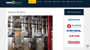 Burner Combustion - Steam Boilers